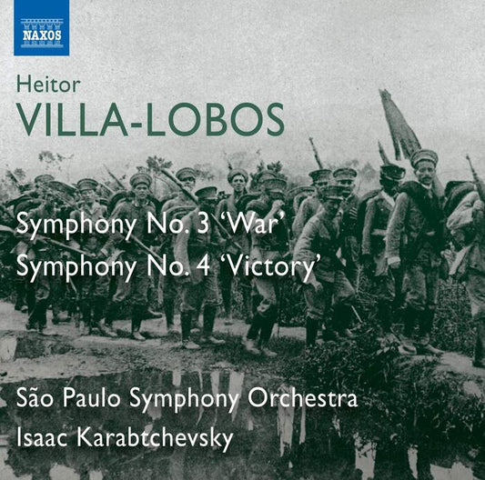 Villa-Lobos Symphonies 3 & 4 CD NAX