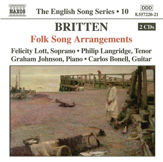 Britten Folk Song Arrangments Comp 2CD