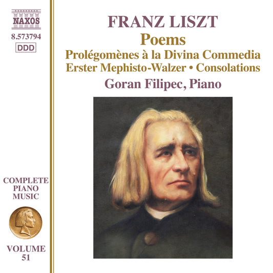 Liszt Piano Music Vol51 Poems CD NAX