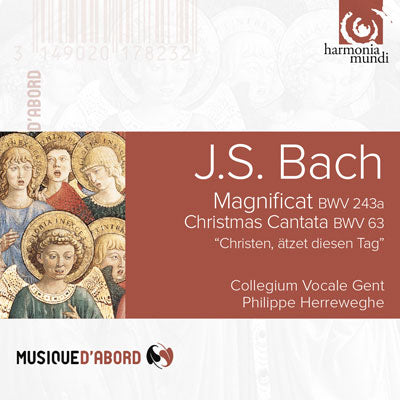 Bach Magnificat Christmas Cantata CD HM