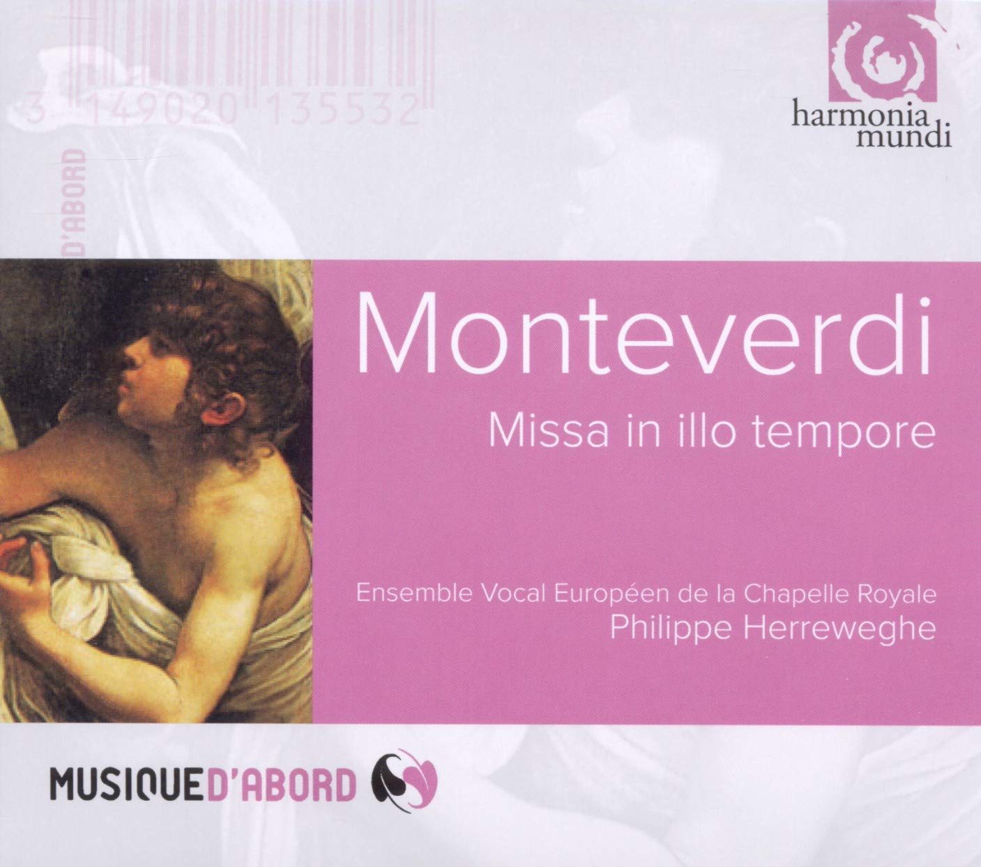 Monteverdi Missa in illo tempore CD HM