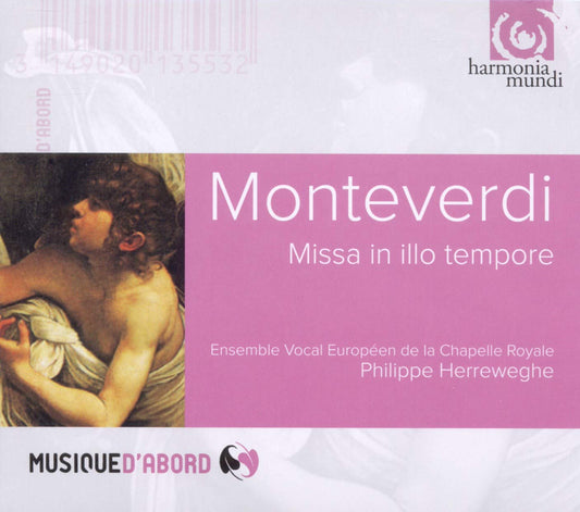 Monteverdi Missa in illo tempore CD HM