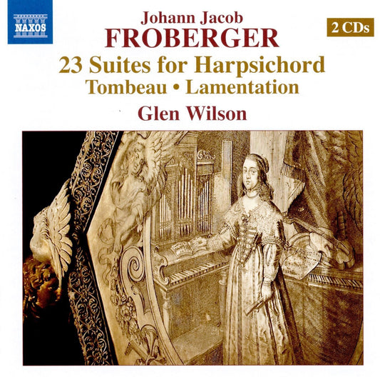 Froberger 23 Suites Harpsichord CD NAX