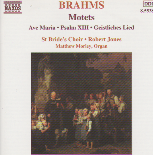 Brahms Motets St Brides&Jones CD Nax