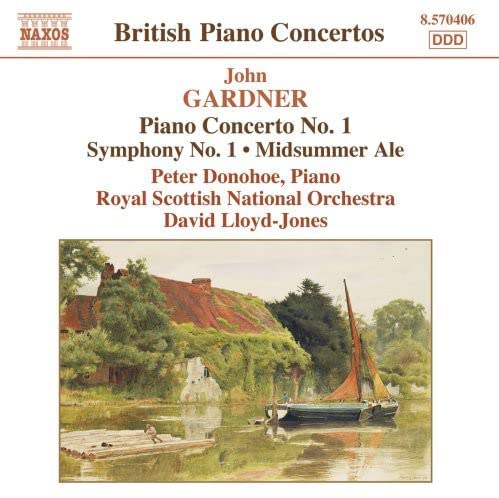 Gardner Pno Concerto 1 Symph 1 CD Nax
