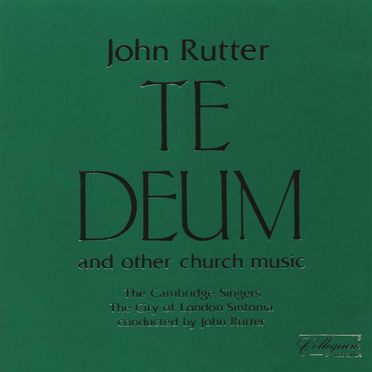 Rutter Te Deum & oth Church Music CD CO