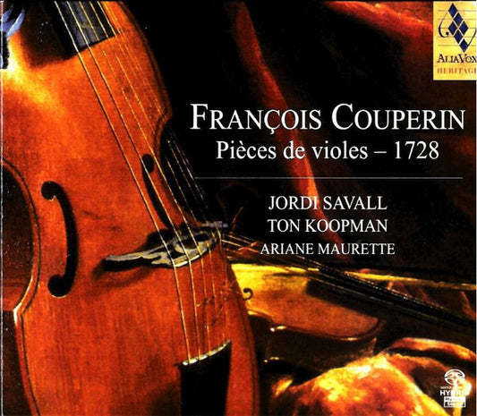 Couperin Pieces de violes 1728 CD AV Sa