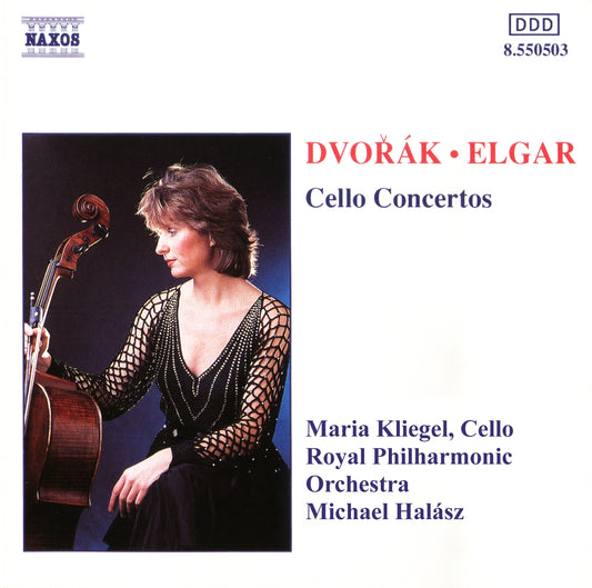 DVORAK/ELGAR Cello Concertos Naxos CD