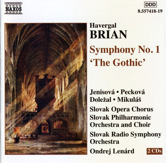 Brian Gothic Symphony CD NAX