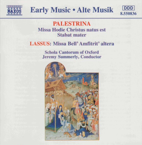 Palestrina/Lassus: Masses CD NAX