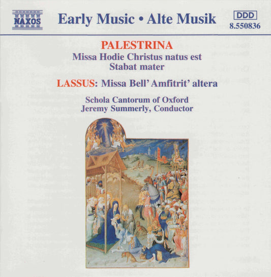 Palestrina/Lassus: Masses CD NAX