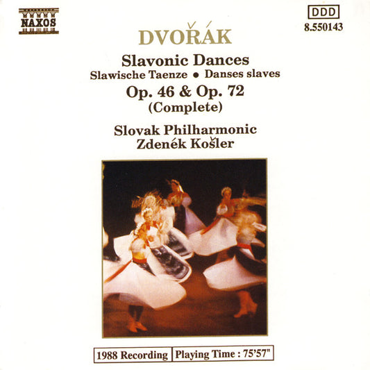 Dvorak Slavonic Dances Op46&72 CD NAX