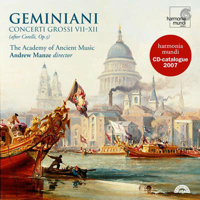 Geminiani Cons Grossi 7-12, Manze CD HM
