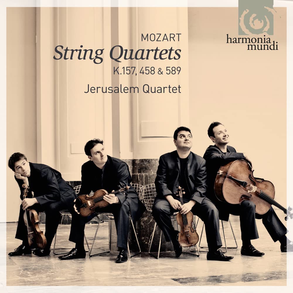 Mozart String 4tets K157,458&589 CD Jer