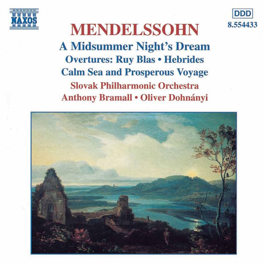 Mendelssohn Overtures CD Nax