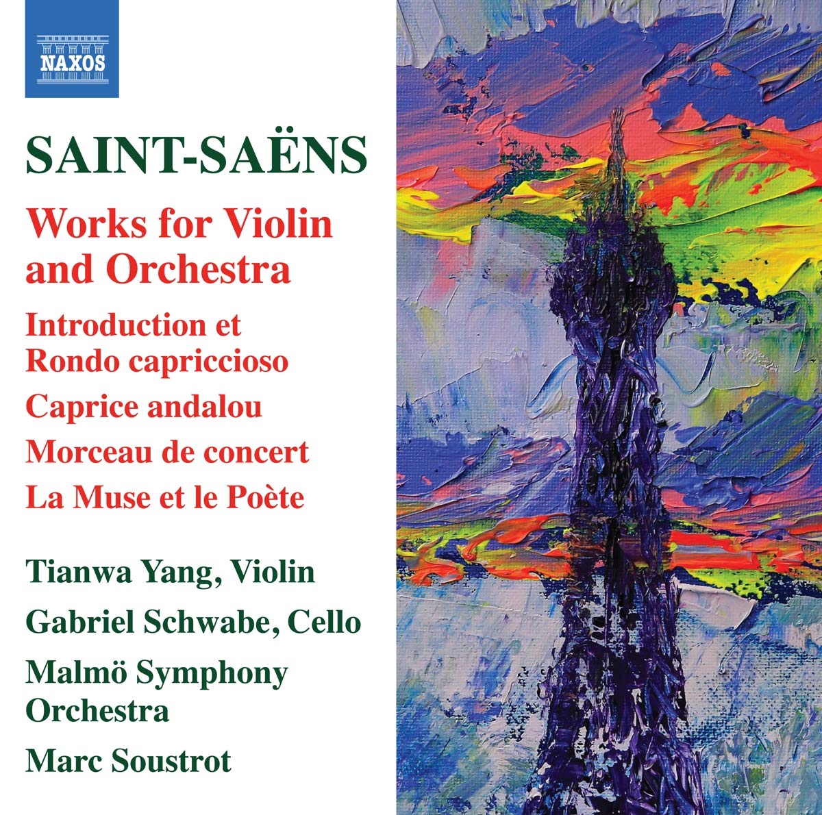 Saint-Saens Works for Vln+Orch CD NAX