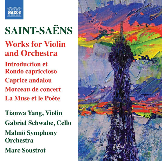 Saint-Saens Works for Vln+Orch CD NAX