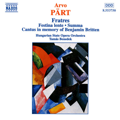 Part Fratres CD Naxos