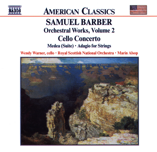 Barber Orch Wks Vol2 CD Cello Concerto
