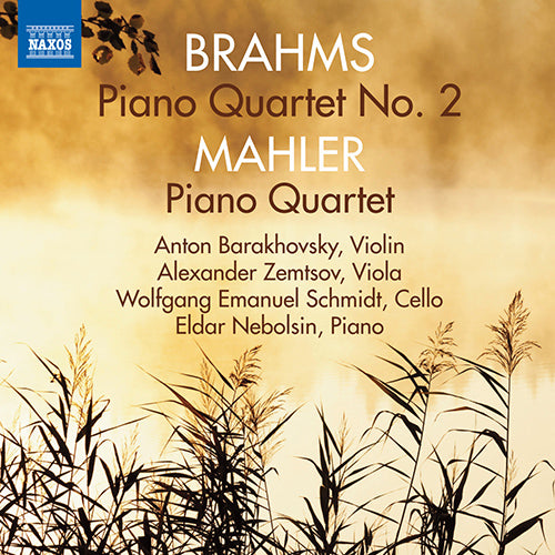 Brahms/Mahler Piano Quartets CD NAX