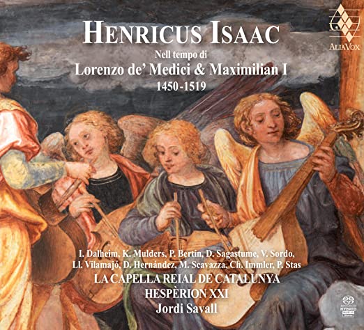 Isaac LOrenzo de Medici CD Savall ALIAV