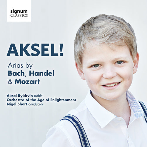 Aksel! Arias by Bach Handel & Mozart CD