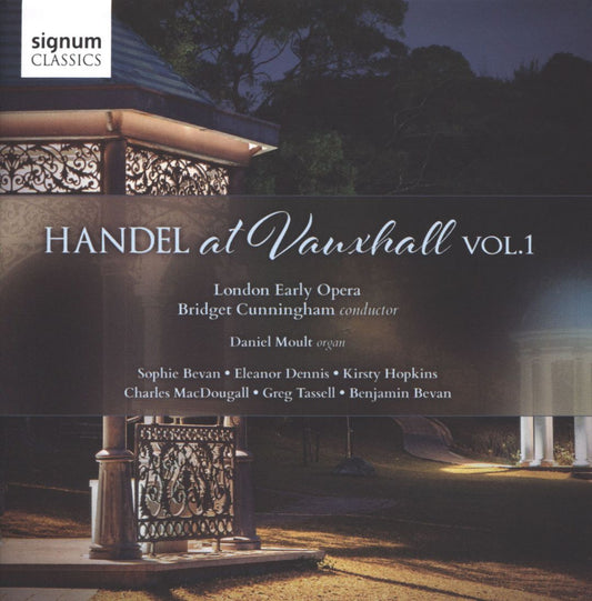 Handel at Vauxhall Vol1 CD London Early