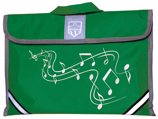 Montford Music Carrier Bag Green