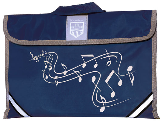 Montford Music Carrier Bag Navy Blue