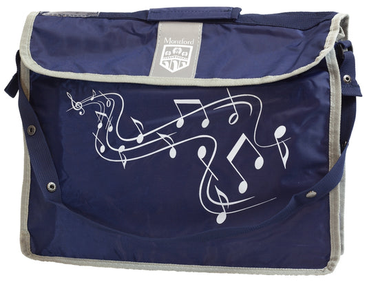 Montford Music Carrier Bag Plus Navy Blue