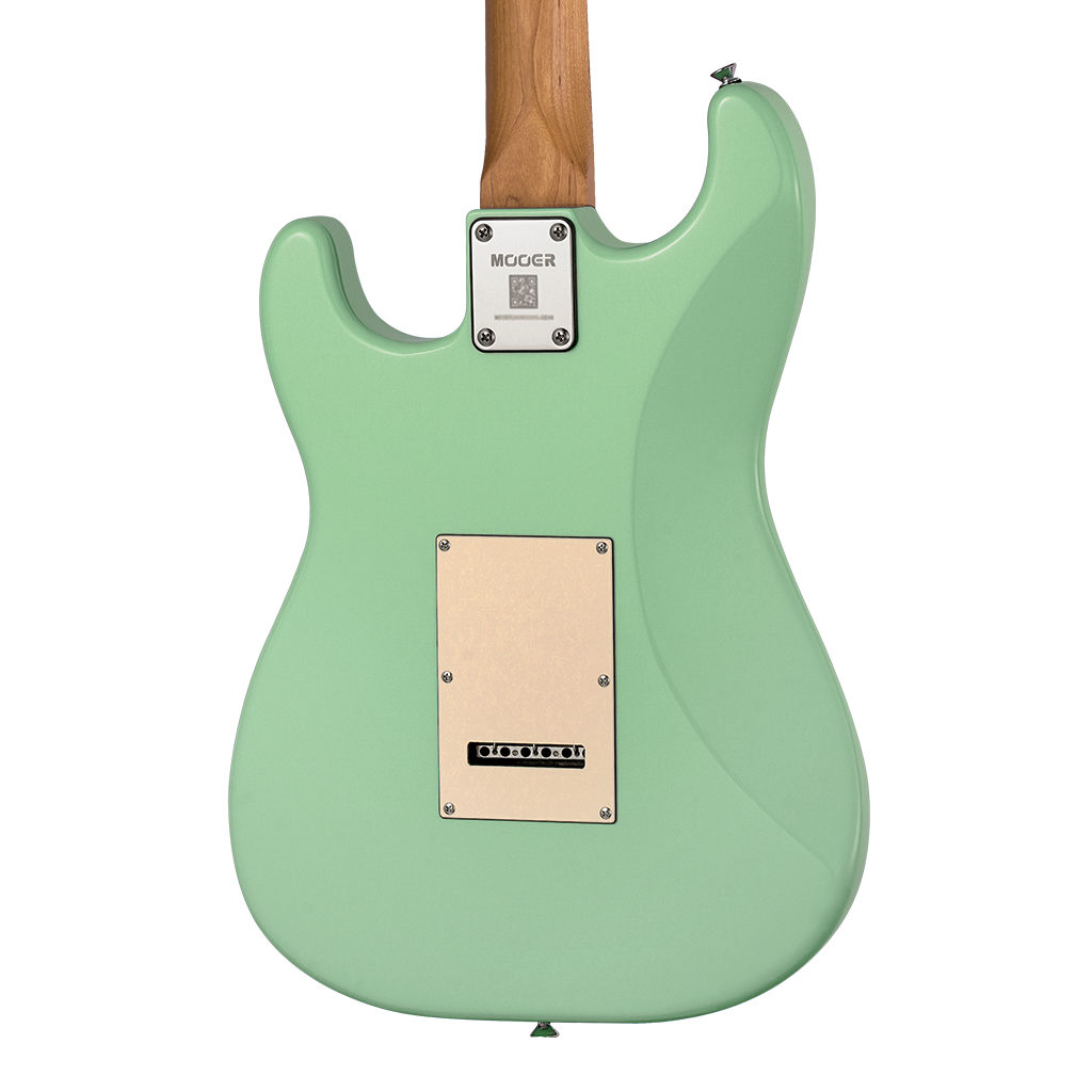Mooer Electric Guitar Surf Green Strat MSC10