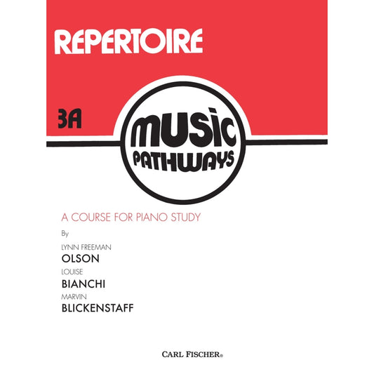 Music Pathways 3A Repetoire Piano Carl Fischer