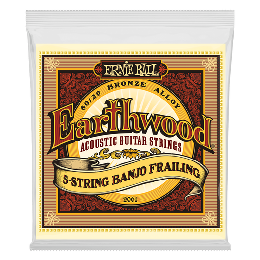 Ernie Ball Earthwood 2061 5-STRING BANJO FRAILING