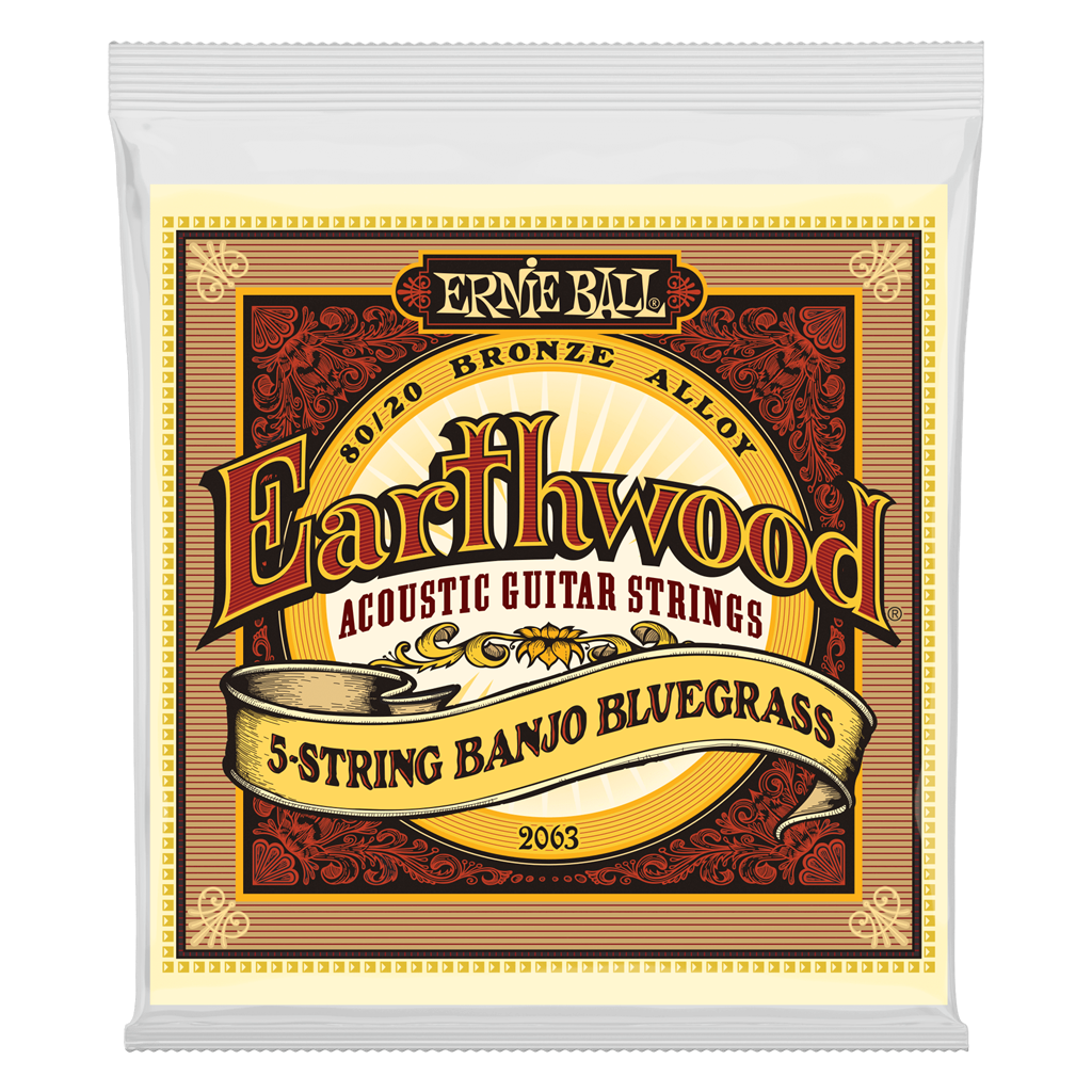 Ernie Ball Earthwood 5-String Banjo Bluegrass 2063