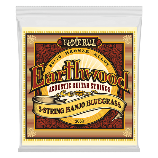 Ernie Ball Earthwood 5-String Banjo Bluegrass 2063