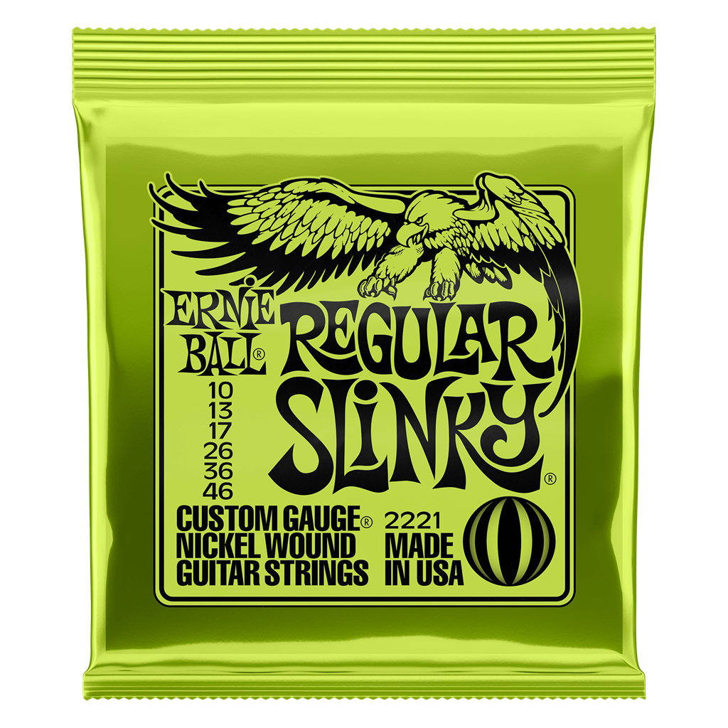 Ernie Ball Regular Slinky Guitar String Set 10-46
