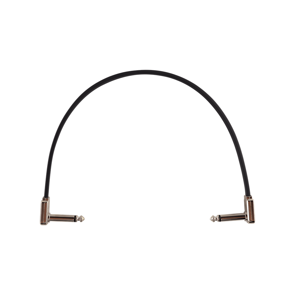 Ernie Ball Ribbon Patch Cable 12" Black