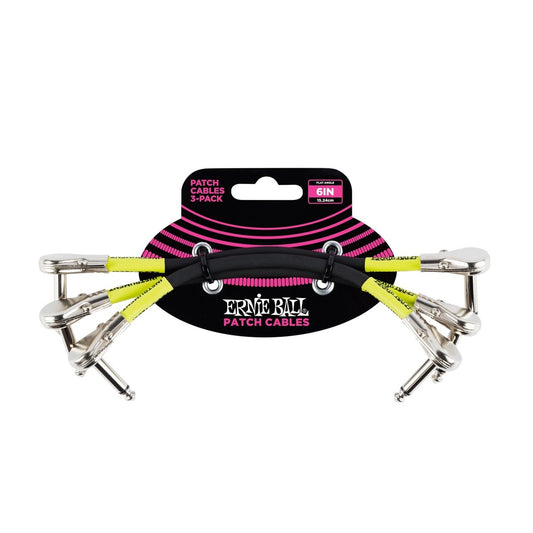Ernie Ball 6 Inch Pancake Patch Cable