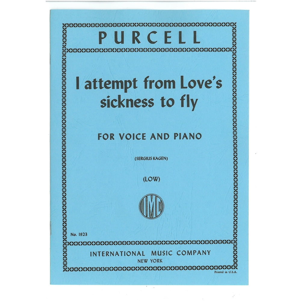 Purcell I attempt from Loves sickness t