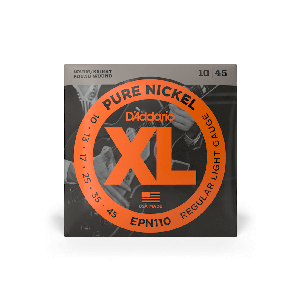 D'Addario EPN110 XL Pure Nickel Reg Light Ga