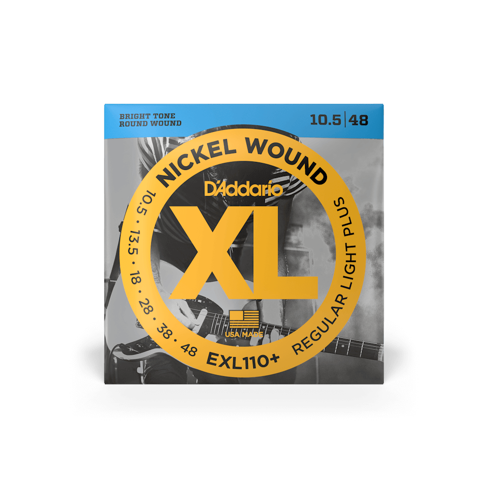 D'Addario EXL110+ Nickel Wound Reg Light Plu