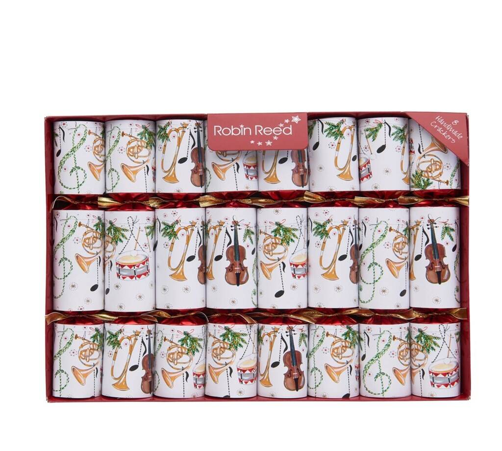 Concerto Fanfare Christmas Crackers 8x25