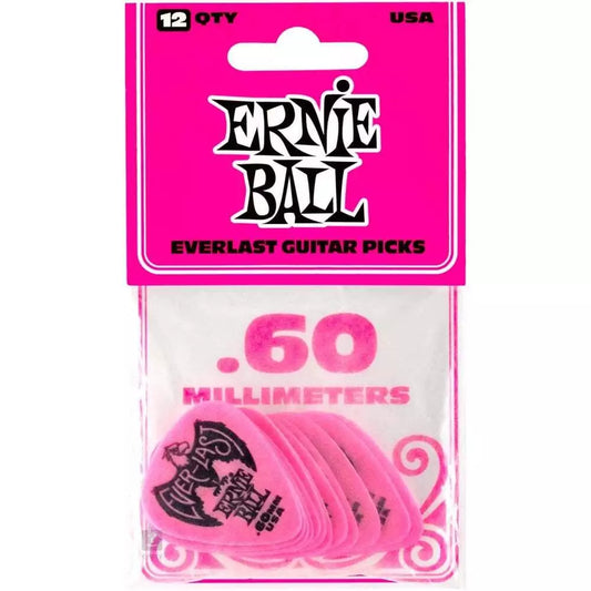 Plectrum EB Everlast Pink .60mm