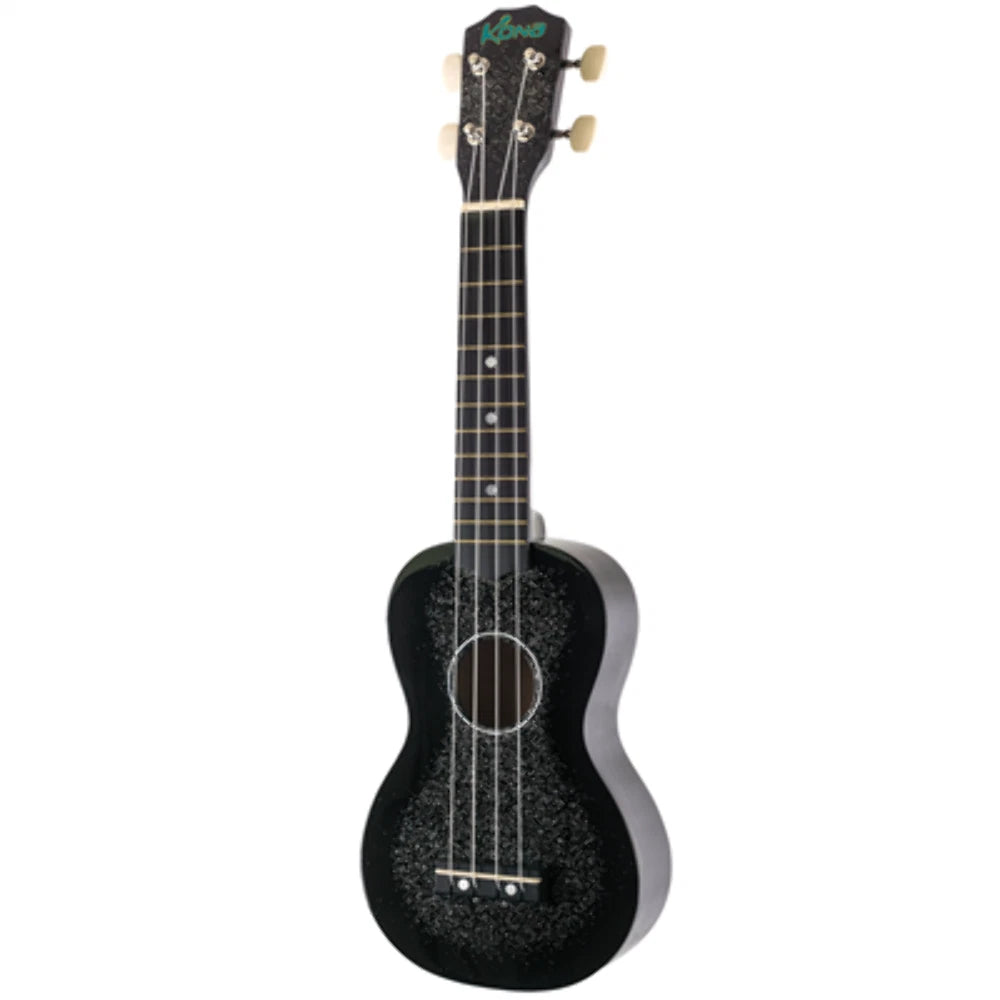 Ukulele Kona Sparkle Black SOP