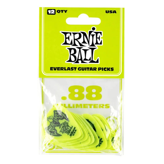 Plectrum EB Everlast Green 0.88mm