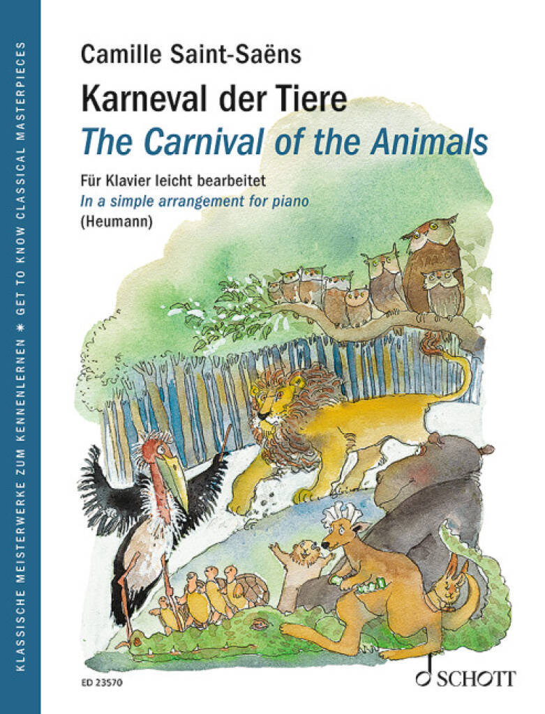 Saint-Saens The Carnival of The Animals Simple Arr
