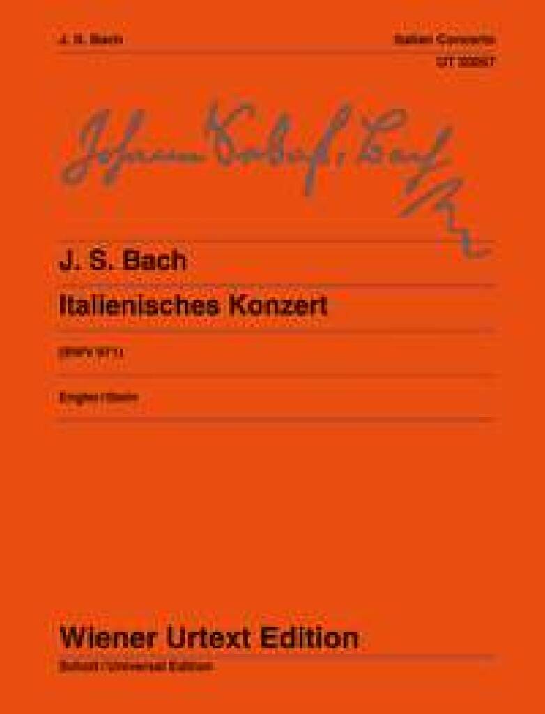 Bach Italian Concerto BWV 971 UT