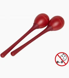 Stagg egg maracas red L