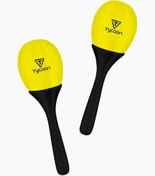 Maracas Tycoon Plastic Yellow