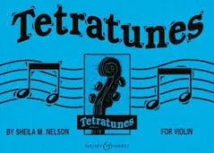 Tetratunes for Violin Blue Book